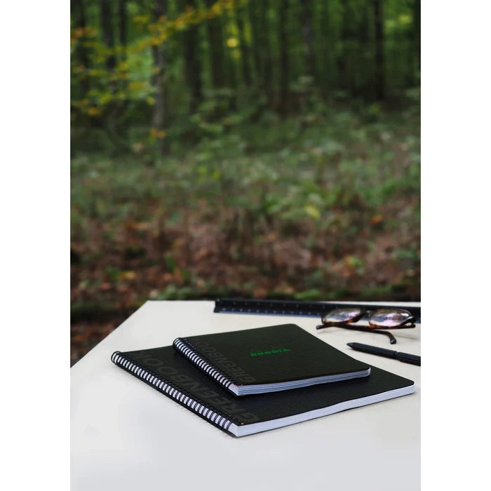 100% recycled and recyclable notebook, made in France by Rhodia - A4+