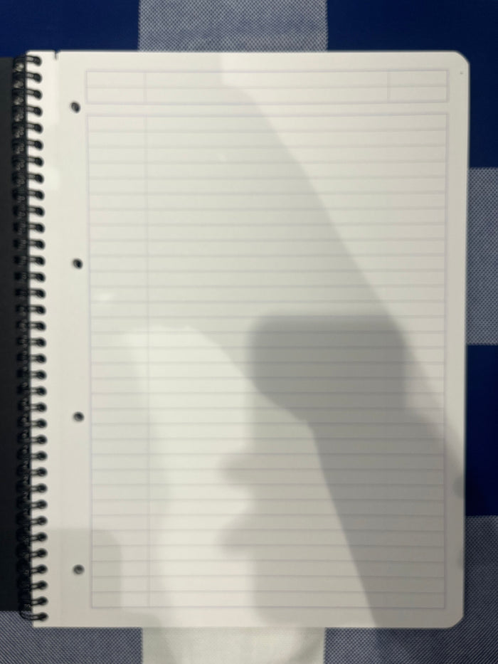 100% recycled and recyclable notebook, made in France by Rhodia - A4+