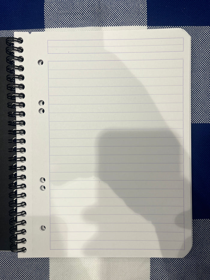 100% recycled and recyclable notebook, made in France by Rhodia - A5+