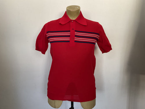 1960s/70s knitted shirt, Medium