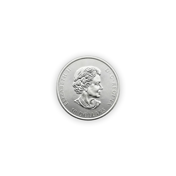 2Oz Twin Maple Leaf Silver Coin