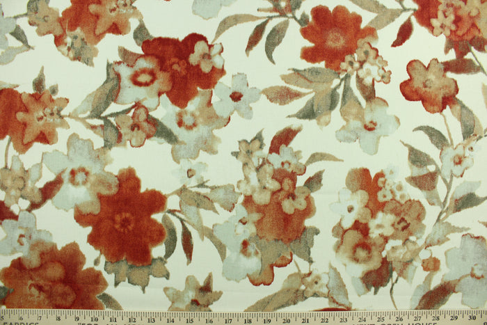 Richloom© Muria Fabric in Redrock ~ 5.5 Yards