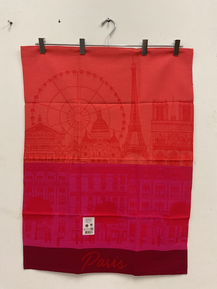 Le Jacquard Français Paris Panorama tea towel