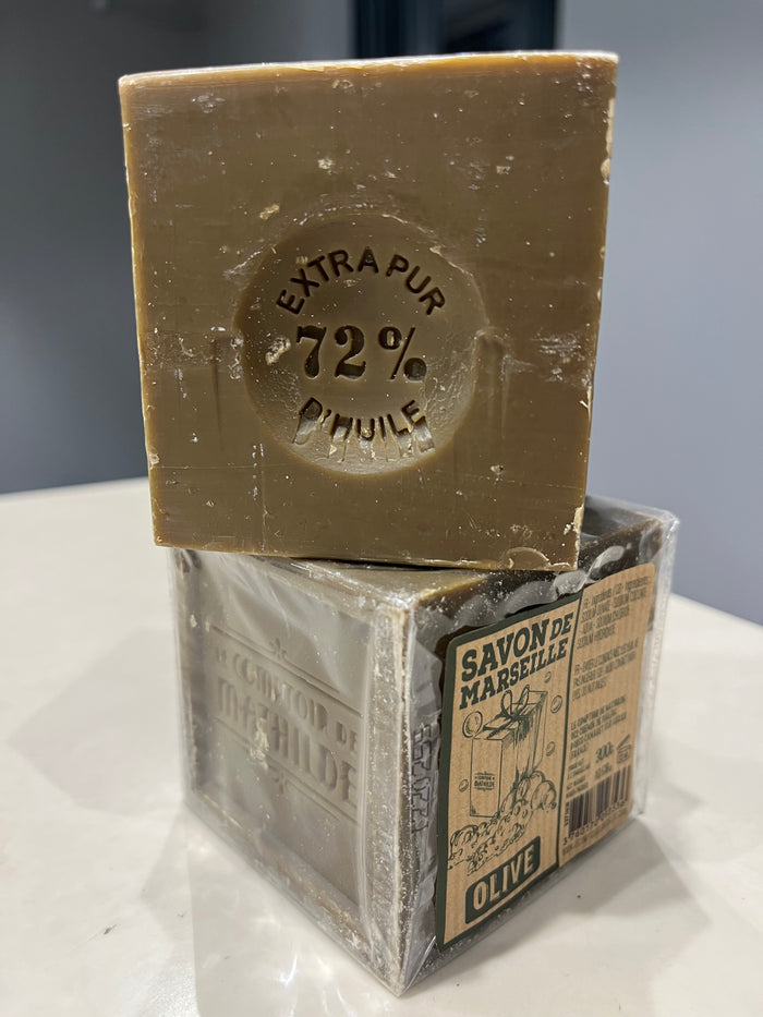 Le Comptoir de Mathilde Square block of Marseille Soap, 300g