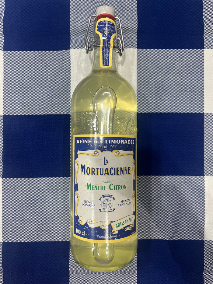 La Mortuacienne Mint Lemon artisanal lemonade by Maison Rième