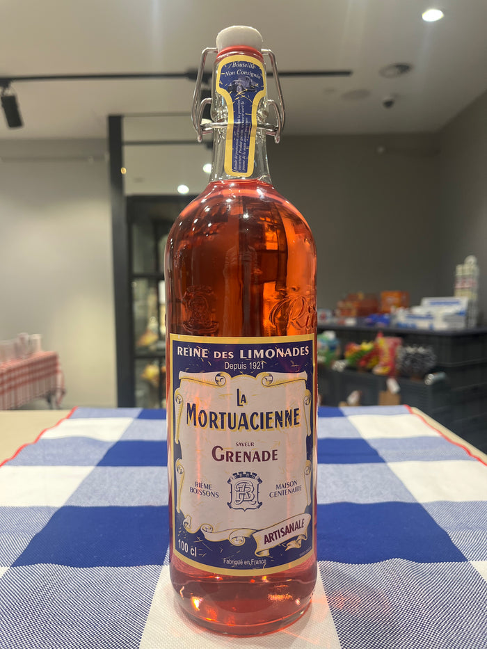 La Mortuacienne Pomegranate artisanal lemonade by Maison Rième