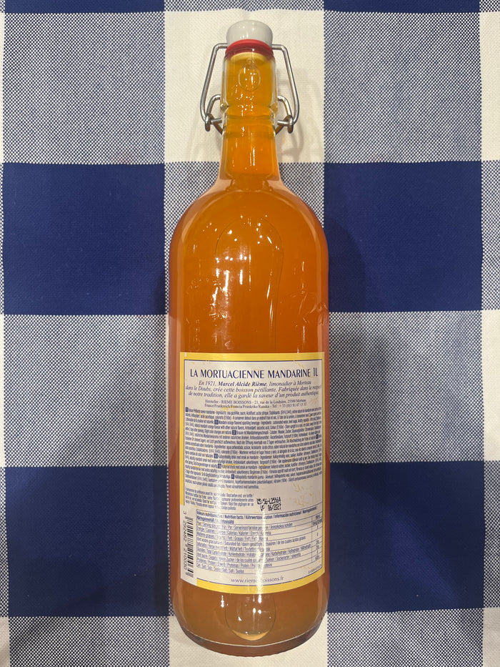 La Mortuacienne Mandarin artisanal lemonade by Maison Rième