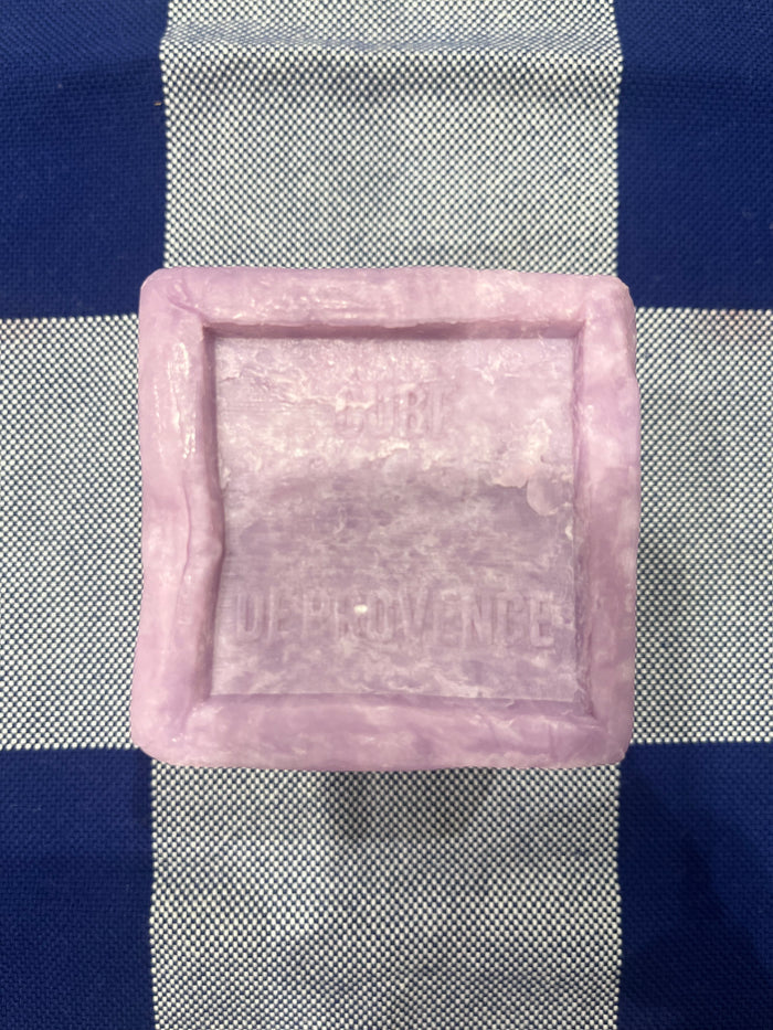 Savon de Marseille Square block of Marseille Lavender Soap, 300g