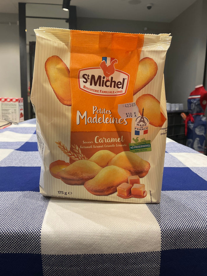 Caramel Madeleines by St Michel, 175g