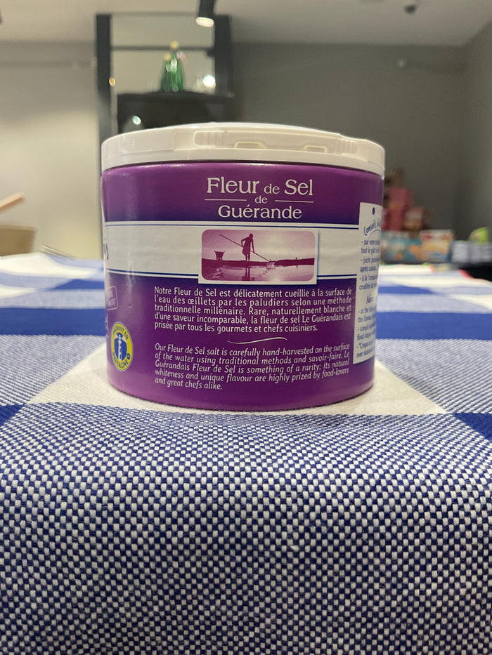 Sea salt / Celtic salt / Fleur de Sel by Le Guérandais, 125G