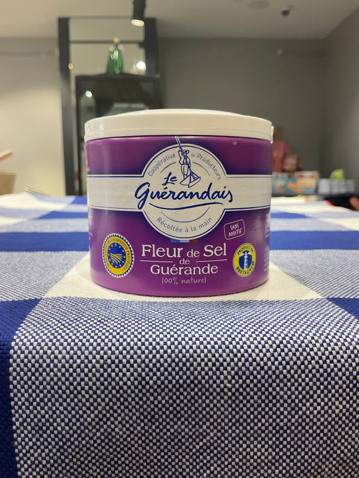 Sea salt / Celtic salt / Fleur de Sel by Le Guérandais, 125G