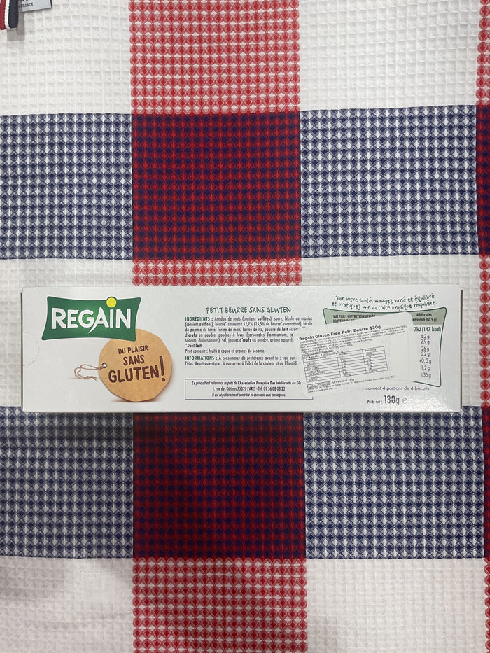 Regain Gluten Free French Shortbreads (Petit Beurre Sans Gluten), 130g