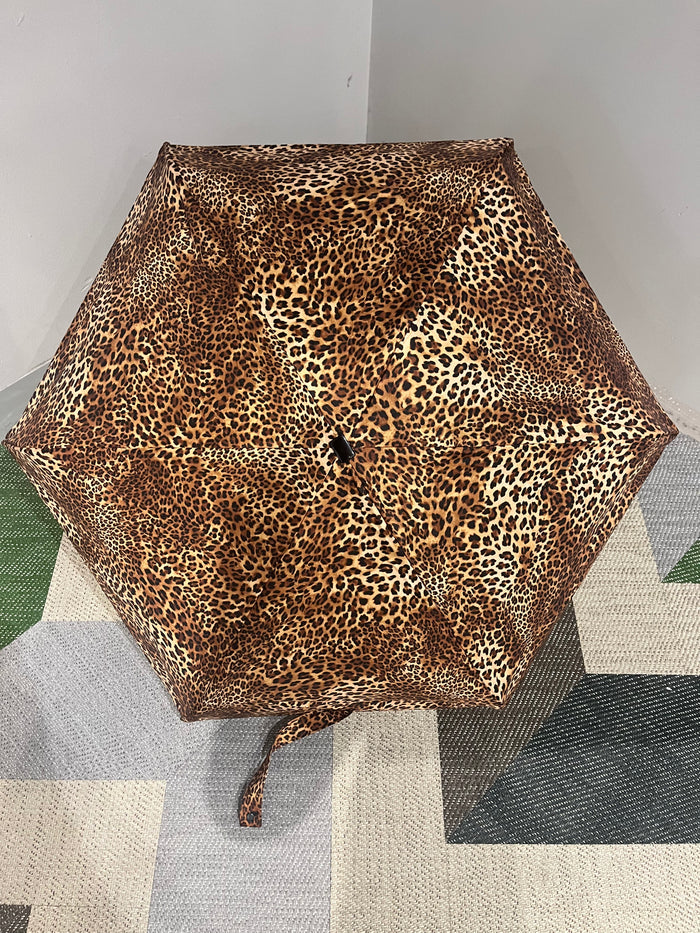 Guy de Jean animal print micro mini umbrella