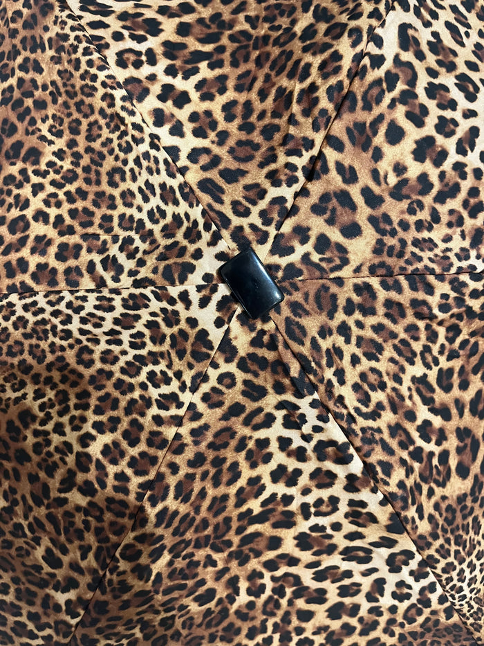 Guy de Jean animal print micro mini umbrella