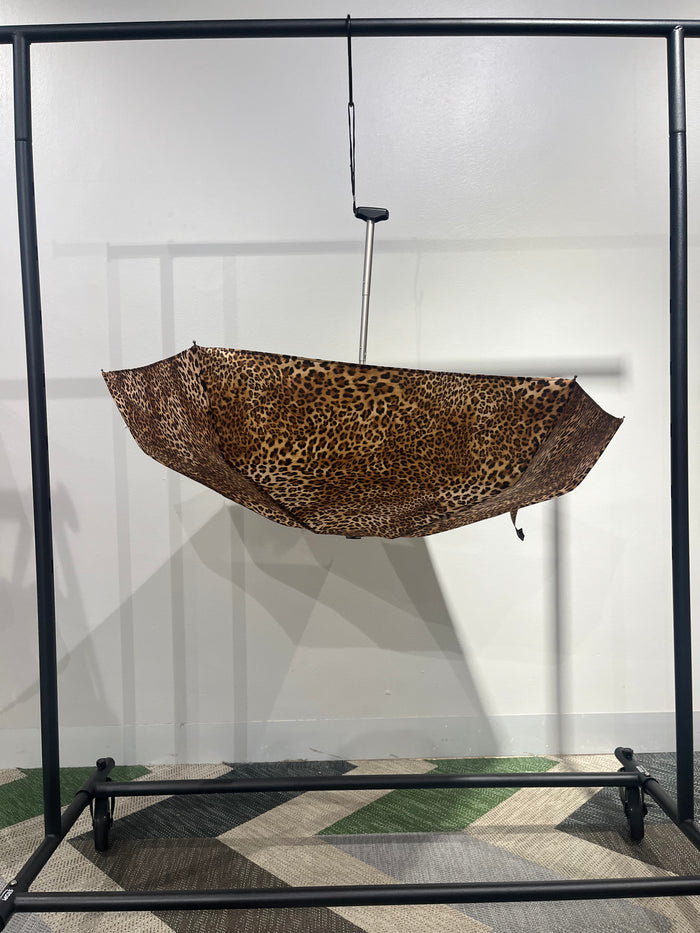 Guy de Jean animal print micro mini umbrella
