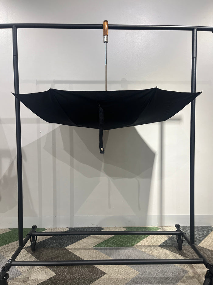 Guy de Jean black mini matic umbrella