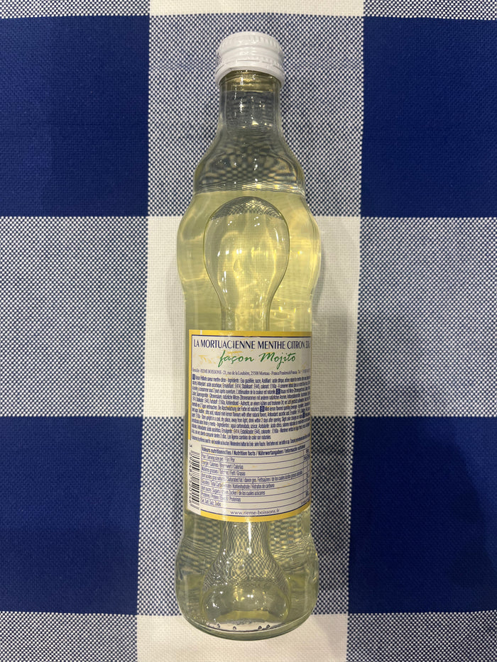 La Mortuacienne Mint Lemon artisanal lemonade by Maison Rième