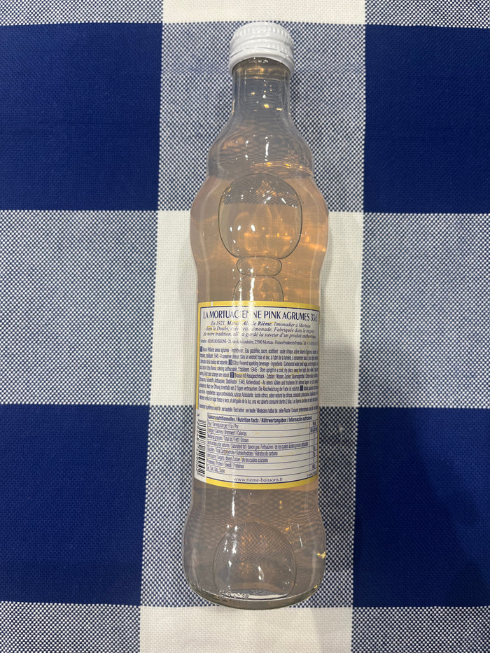 La Mortuacienne Pink Citrus artisanal lemonade by Maison Rième