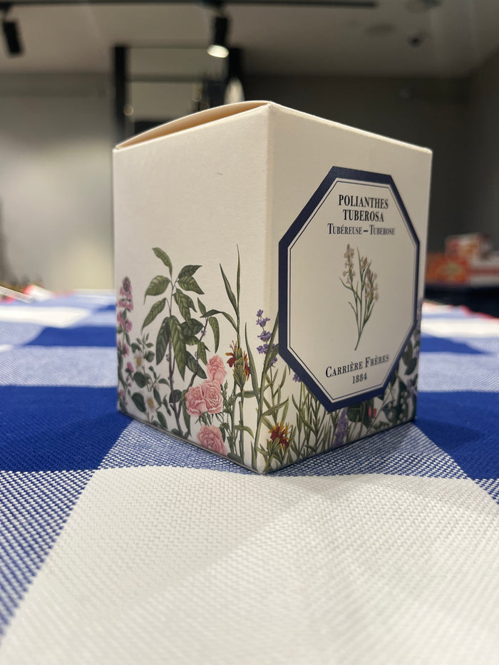 Tuberose candle by Carrière Frères