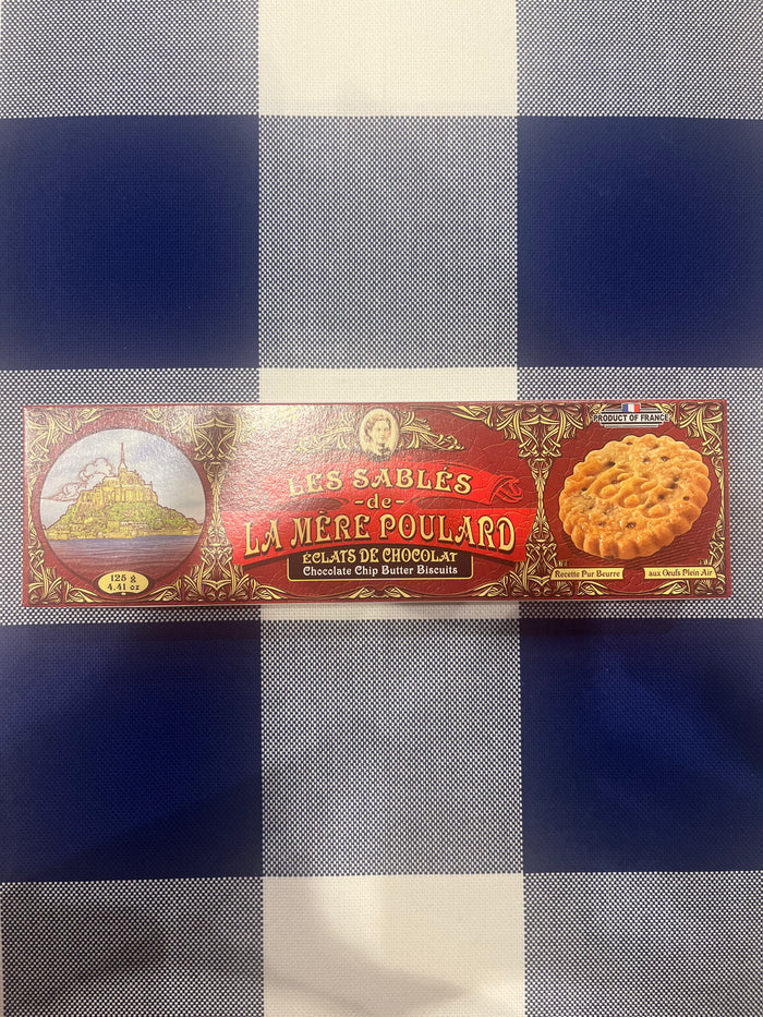 Mère Poulard Chocolate Chip Butter Biscuits, 125g
