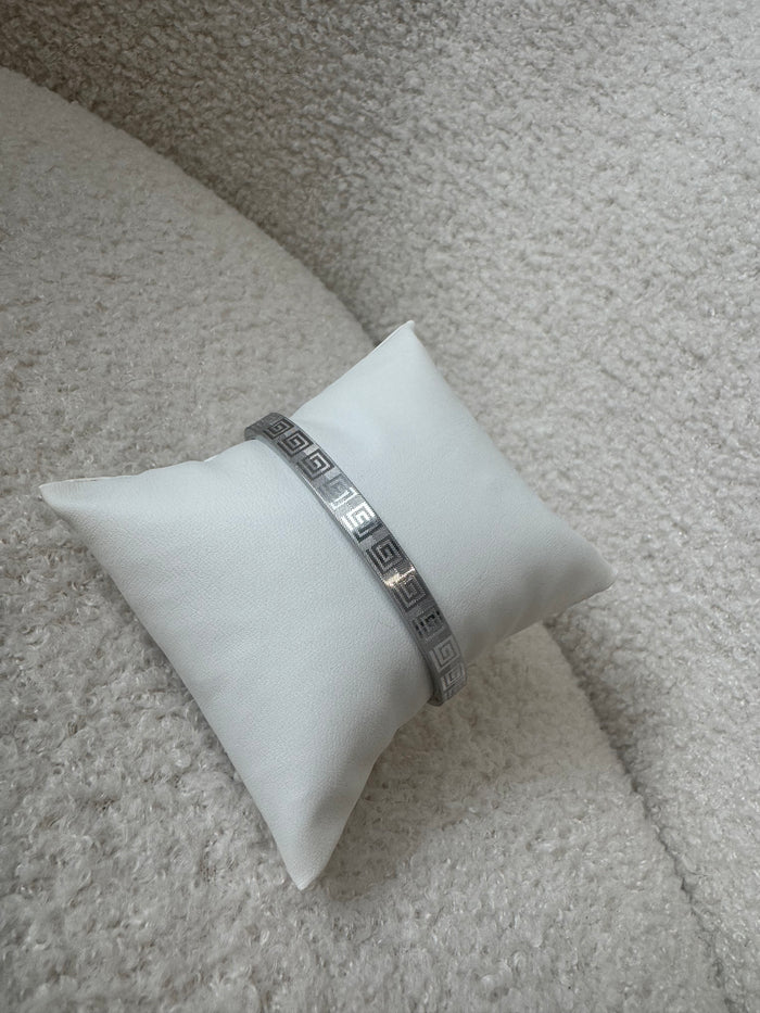 Boho Etched Bangle