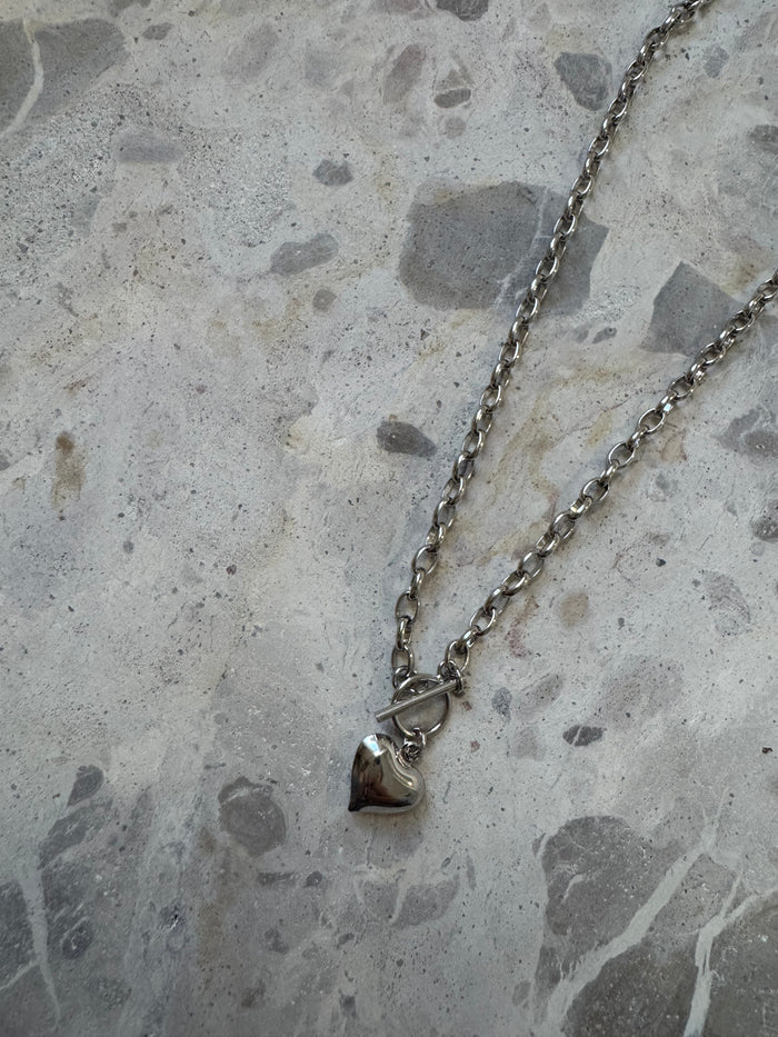 Silver Heart Necklace