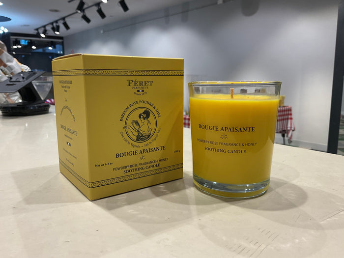 Féret Parfumeur rose and honey soothing candle