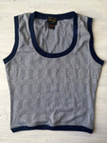 1970s Julian Haye knitted vest, Medium