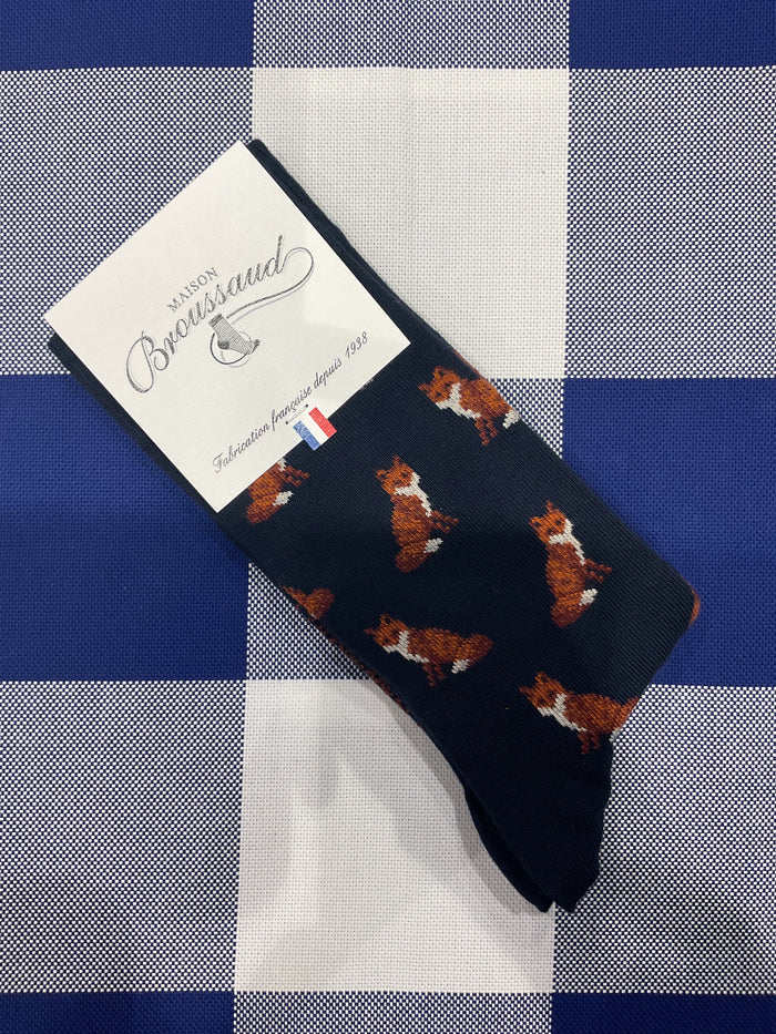 Foxes on soxes by Maison Broussaud
