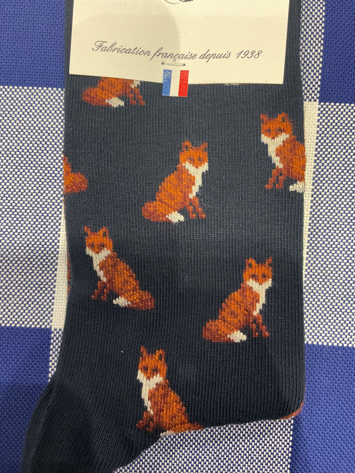 Foxes on soxes by Maison Broussaud