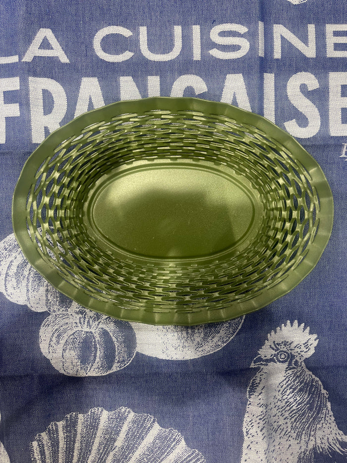 Roger Orfèvre small oval vintage style bread and fruit basket