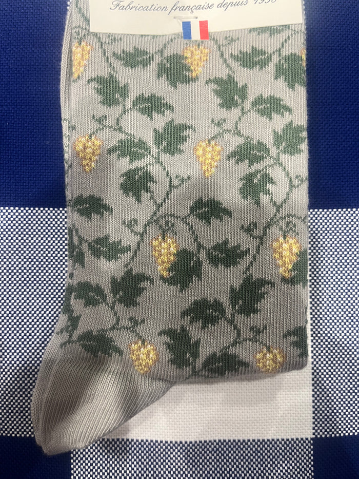 Grapevine socks by Maison Broussaud