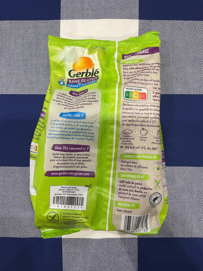 Gluten and Lactose-free Soft-centre Chocolate Madeleines by Gerblé, 200g