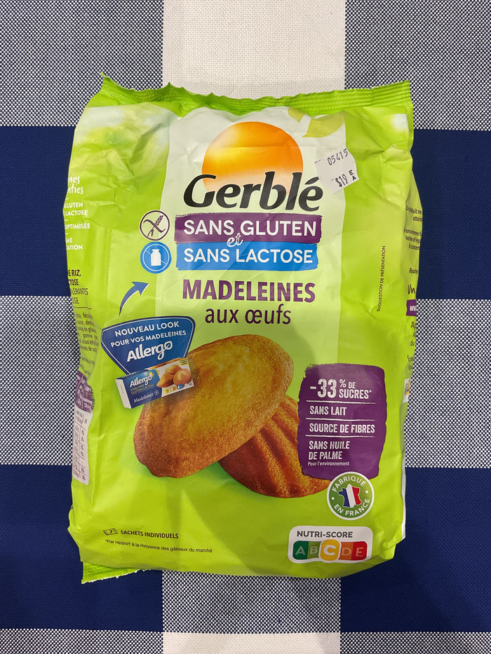 Gluten and Lactose-free Classic Madeleines by Gerblé, 200g