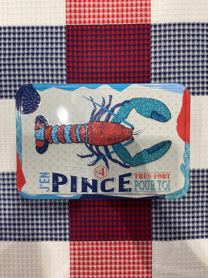 Atelier D French Butter Biscuits, ‘Crayfish’ tin, 350g