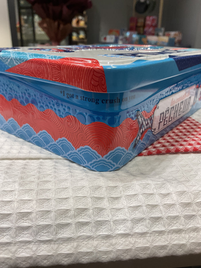 Atelier D French Butter Biscuits, ‘Crayfish’ tin, 350g