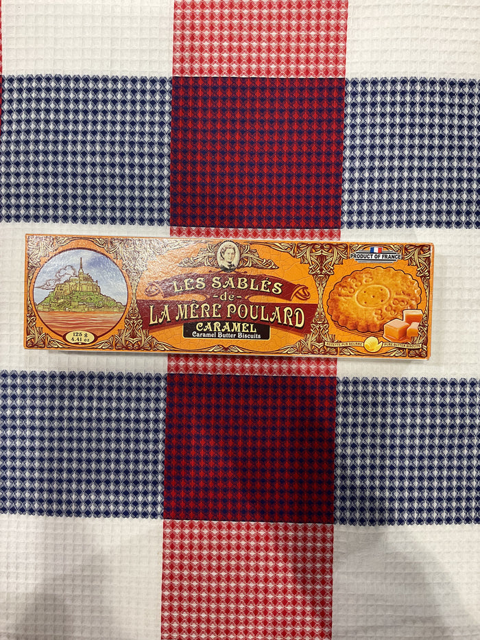 Mère Poulard Caramel French Shortbreads, 125g