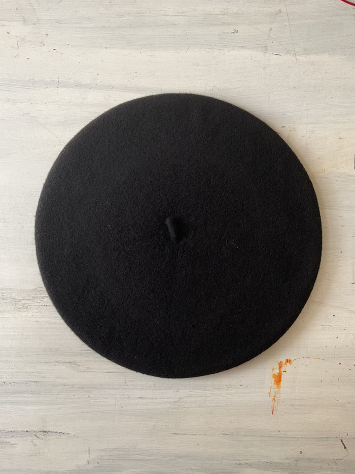 Le Béret Français Authentic, classic, made in France, pure wool beret