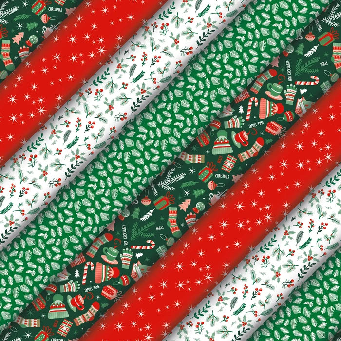 A very cosy Christmas themed gift wrapping range by Clairefontaine