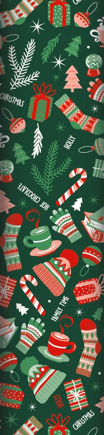 A very cosy Christmas themed gift wrapping range by Clairefontaine