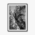 Ausable Chasm Black and White Fine Art Photo Print, Adirondack Mountains New York Poster