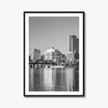 Albany Skyline Black and White Fine Art Photo Print, Poster, New York Poster