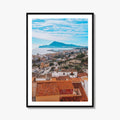 Altea Skyline Fine Art Photo Print, Alicante, Costa Blanca Spain Wall Decor Poster