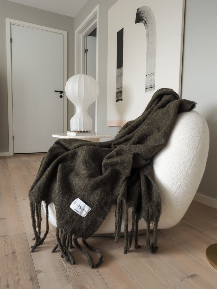 AMELIA BROWN Wool Blanket - Handwoven New Zealand Wool