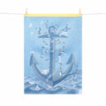 Anchor (Anchre) Tea Towel by Hélène Druvert for Tissage Moutet
