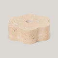 Anja Candle Holder Travertine