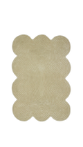 ARD 03 Beige Wool Rug - Hand-tufted