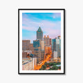 Atlanta Skyline Fine Art Photo Print, Downtown, Georgia, USA, ATL, Wall Decor