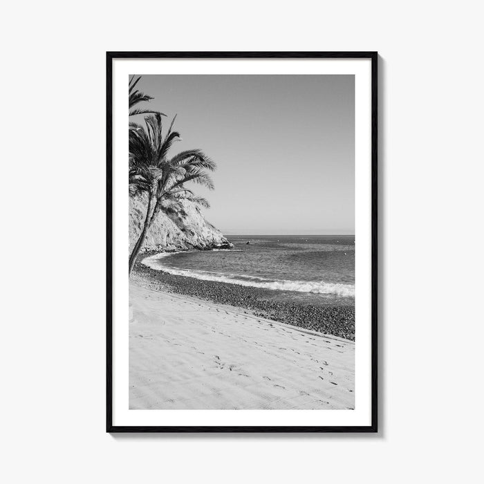 Avalon California Black and White Fine Art Photo Print, Catalina Island, Descanso Beach, Poster