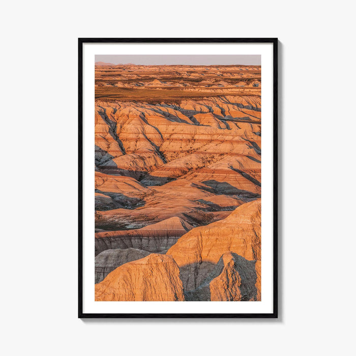 Badlands National Park Fine Art Photo Print, Panorama Point Overlook, South Dakota, Landscape Poster